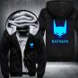 Winter Jackets and Coats BATMAN Anime Luminous Hooded Thick Zipper Men cardigan Sweatshirts Style 2