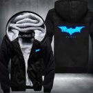 Winter Jackets and Coats BATMAN Anime Luminous Hooded Thick Zipper Men cardigan Sweatshirts Style 3
