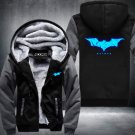 Winter Jackets and Coats BATMAN Anime Luminous Hooded Thick Zipper Men cardigan Sweatshirts Style 4