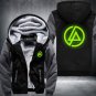 Winter Jackets and Coats Linkin Park hoodie Anime Luminous Hooded Men cardigan Sweatshirts Style 4