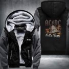 AC DC Bell Skull Mens Hoodies I Got My Bell Gonna Take Ya To Hell Thicken Zipper  Style 2
