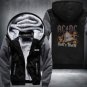 AC DC Bell Skull Mens Hoodies I Got My Bell Gonna Take Ya To Hell Thicken Zipper  Style 2