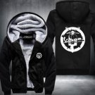 Classical Movies Hoodie Winter Vespa vintage motorcycle Logo Thicken Fleece Coat Jacket Style 1