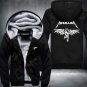 Classic Heavy Metal Metallica Rock Men's Hoodies  Thicken Fleece Zipper Casual Tops  Style 1