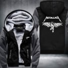 Classic Heavy Metal Metallica Rock Men's Hoodies Thicken Fleece Zipper Casual Tops Style 2