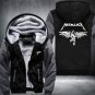 Classic Heavy Metal Metallica Rock Men's Hoodies Thicken Fleece Zipper Casual Tops Style 2