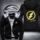The Flash hoodie Anime Justice League Hooded Thick Zipper Men cardigan Sweatshirts Style 1