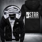 The Flash hoodie Anime Justice League Hooded Thick Zipper Men cardigan Sweatshirts Style 2