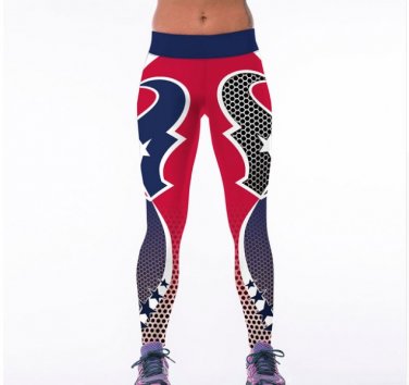 Houston Texans Sporting Legging American Footballs Team 3D Printed Skinny