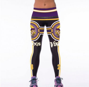 Minnesota Vikings Sporting Legging American Footballs Team 3D Printed Skinny