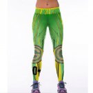 Green Bay Packers Women Legging Honeycomb Pencil Pants American Playball s Team 3D Printed