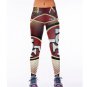 San Francisco 49ers Women Legging Honeycomb Pencil Pants American Playball s Team 3D Printed