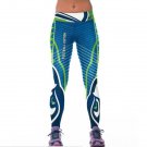 Seattle Seahawks Women Legging Honeycomb Pencil Pants American Playball s Team 3D Printed