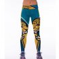 Jacksonville Jaguars Women Legging Honeycomb Pencil Pants American Playball s Team 3D Printed