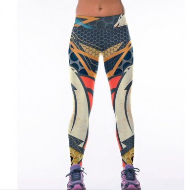 Denver Broncos Women Legging Honeycomb Pencil Pants American Playball s Team 3D Printed