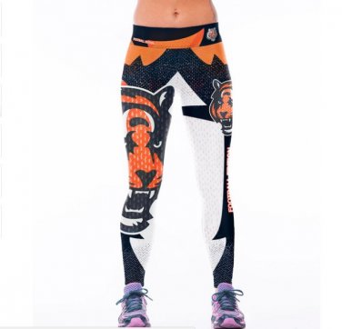 Cincinnati Bengals Women Legging Honeycomb Pencil Pants American Playball s Team 3D Printed