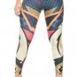 Denver Broncos Women Legging Honeycomb Pencil Pants American Playball s Team 3D Printed