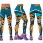 Jacksonville Jaguars Women Legging Honeycomb Pencil Pants American Playball s Team 3D Printed
