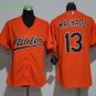 13 Manny Machado Men Stitched Jersey Size S to 3 XL orange