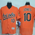 10 Adam Jones Men Stitched Jersey Size S to 3 XL orange
