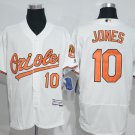 10 Adam Jones Men Stitched Jersey Size S to 3 XL white