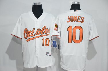 10 Adam Jones Men Stitched Jersey Size S to 3 XL white