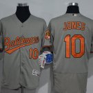 10 Adam Jones Men Stitched Jersey Size S to 3 XL grey