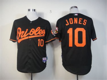 10 Adam Jones Men Stitched Jersey Size S to 3 XL black