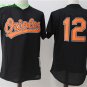 12 Roberto Alomar Men Stitched Jersey Size S to 3 XL black