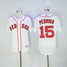15 Dustin Pedroia Men Stitched Jersey Size S to 3 XL white