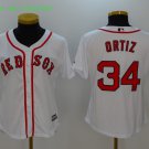 34 David Ortiz Men Stitched Jersey Size S to 3 XL white