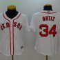 34 David Ortiz Men Stitched Jersey Size S to 3 XL white