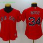 34 David Ortiz Men Stitched Jersey Size S to 3 XL red