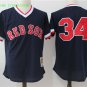 34 David Ortiz Men Stitched Jersey Size S to 3 XL blue