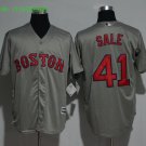 41 Chris Sale Men Stitched Jersey Size S to 3 XL grey