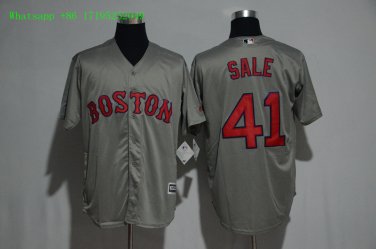 41 Chris Sale Men Stitched Jersey Size S to 3 XL grey