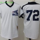 72 Carlton Fisk Men Stitched Jersey Size S to 3 XL white 3