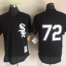 72 Carlton Fisk Men Stitched Jersey Size S to 3 XL black