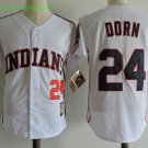 24 Roger Dorn Men Stitched Jersey Size S to 3 XL white