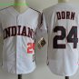 24 Roger Dorn Men Stitched Jersey Size S to 3 XL white