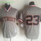 23 Kirk Gibson Men Stitched Jersey Size S to 3 XL grey