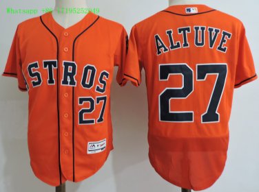 27 Jose Altuve Men Stitched Jersey Size S to 3 XL red