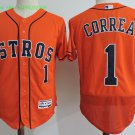 1 Carlos Correa Men Stitched Jersey Size S to 3 XL red
