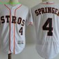 4 George Springer Men Stitched Jersey Size S to 3 XL white 2