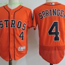 4 George Springer Men Stitched Jersey Size S to 3 XL red