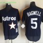 5 Jeff Bagwell Men Stitched Jersey Size S to 3 XL xanh