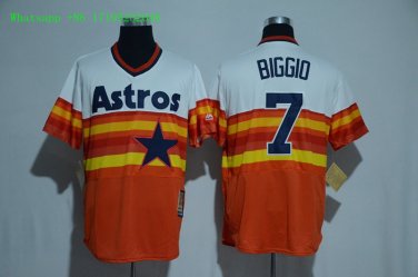 7 Craig Biggio  Men Stitched Jersey Size S to 3 XL style 1