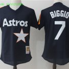 7 Craig Biggio  Men Stitched Jersey Size S to 3 XL blue