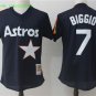 7 Craig Biggio  Men Stitched Jersey Size S to 3 XL blue