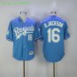 16 Bo Jackson Men Stitched Jersey Size S to 3 XL blue 2